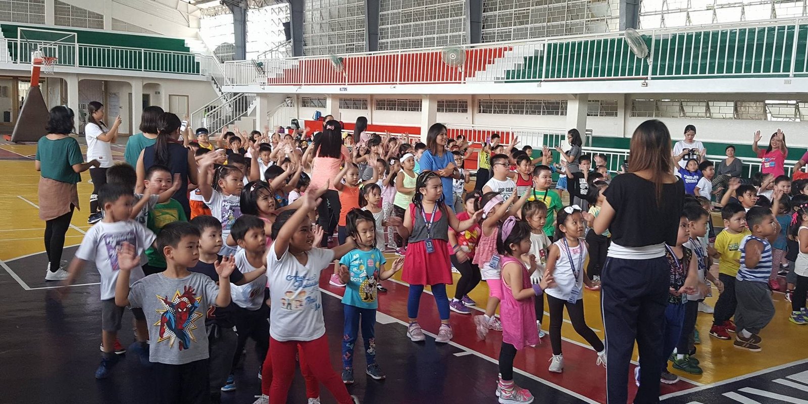 Preschoolers end Nutrition Month with Zumba, Picnic