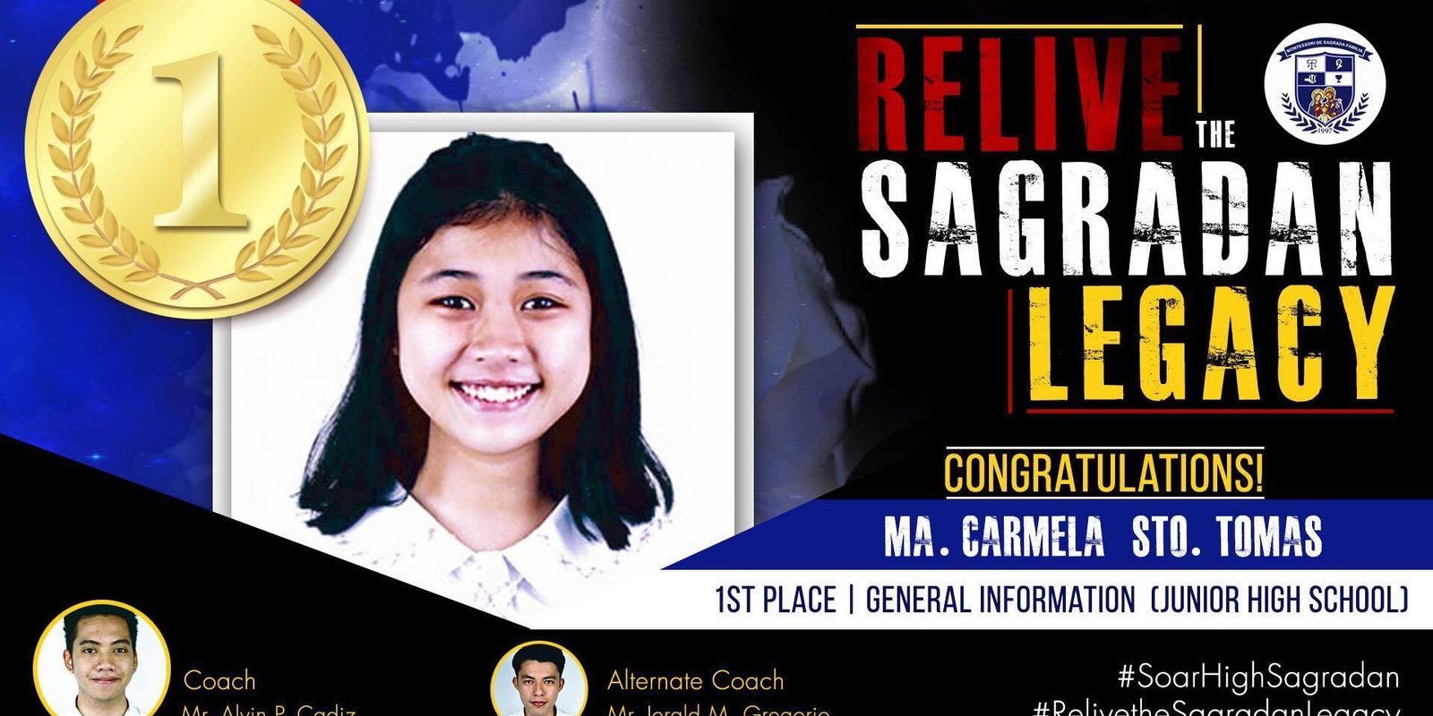 Sagradan smarty tops the General Information Quiz Bee | MDSF