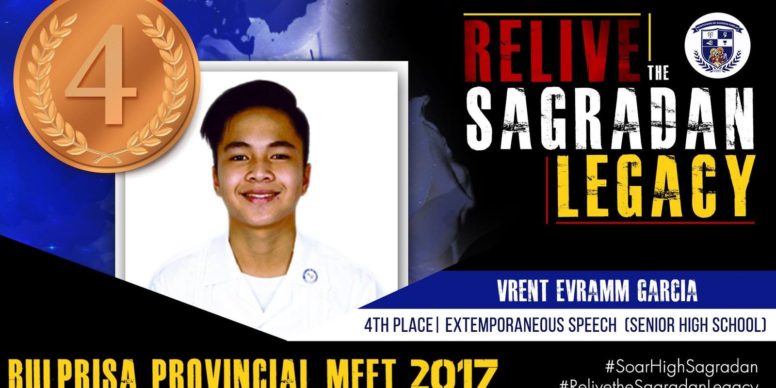 Garcia marks 4th year of being a winning extempo speaker Garcia marks 4th year of being a winning extempo speaker