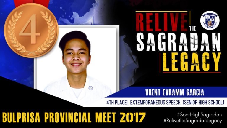 Garcia marks 4th year of being a winning extempo speaker Garcia marks 4th year of being a winning extempo speaker