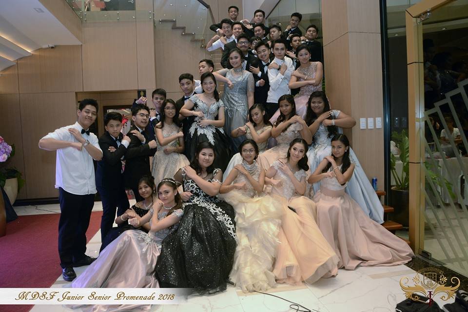 mdsf holds js prom night 2018 in an organizational chart