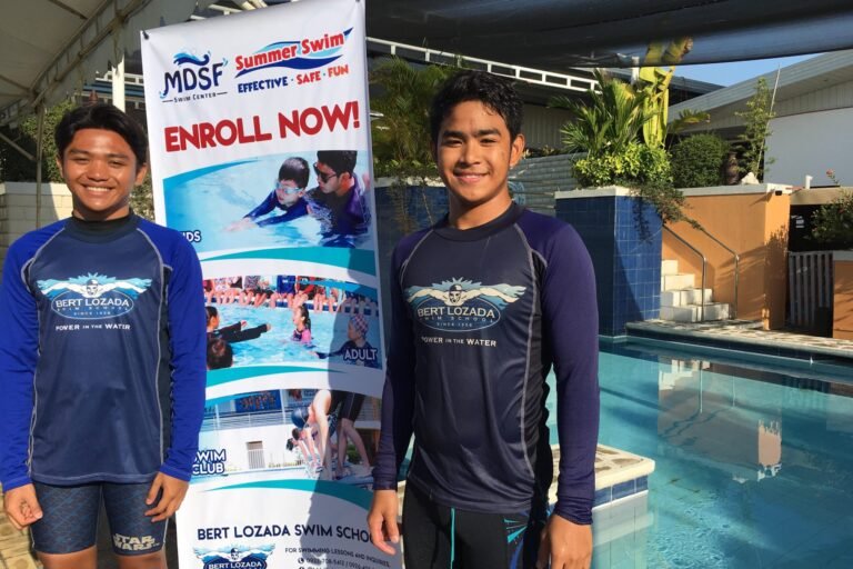 From being athletes to being coaches: Sagradan Vikings teach kids swimming