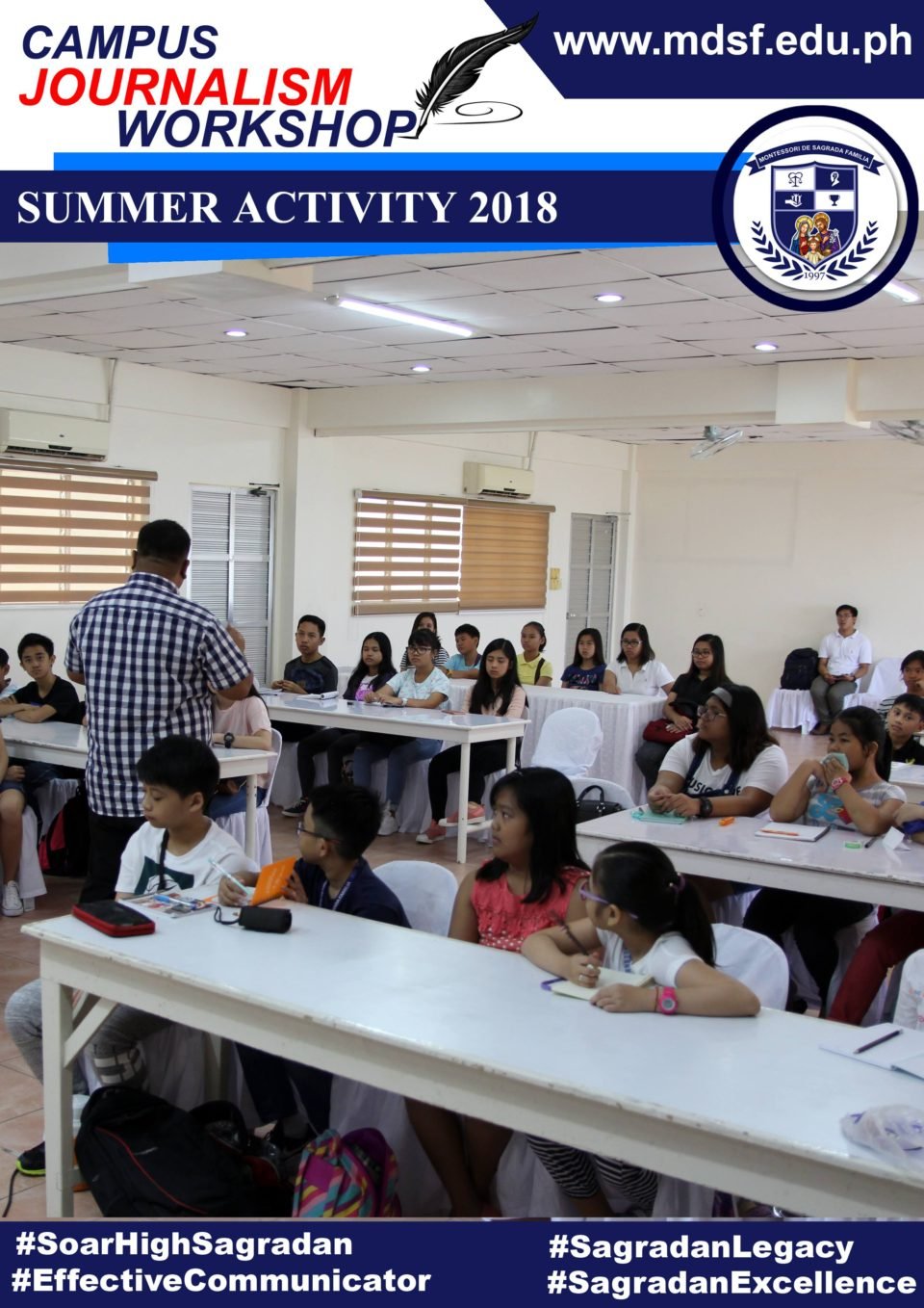 Sagradan Penpushers gear up for PressCon thru a summer journ camp Sagradan Penpushers gear up for PressCon thru a summer journ camp