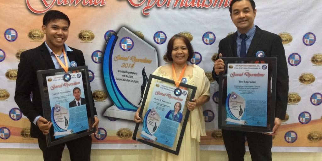 The Sagradan hailed best school paper in PHL The Sagradan hailed best school paper in PHL