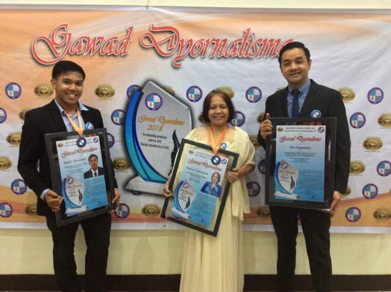The Sagradan hailed best school paper in PHL