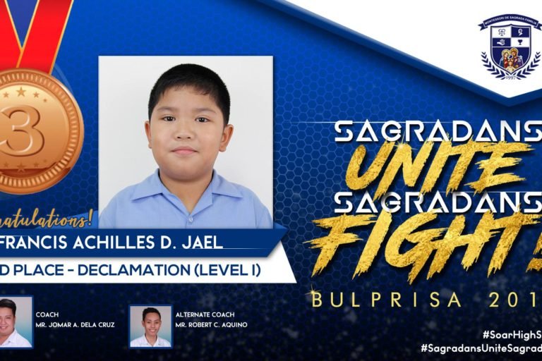 Jael captures bronze, advances in provincial declamation meet