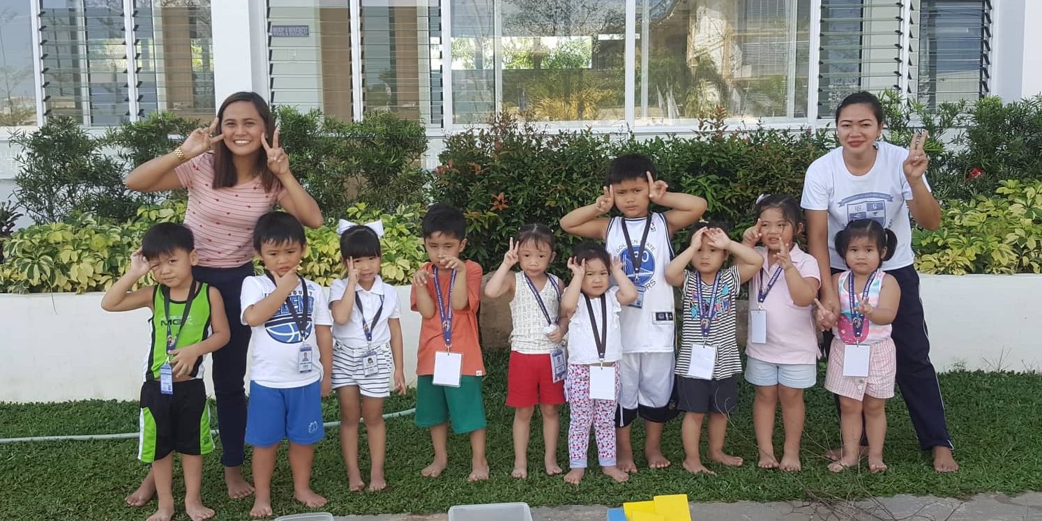 JC Pupils wave the Crazy Walk