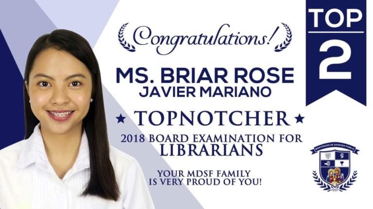 Mariano tops 2018 Board Examination