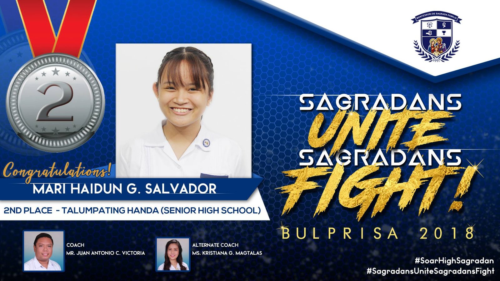 Salvador, patungo sa daan ng tagumpay Salvador, patungo sa daan ng tagumpay