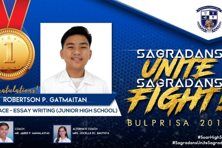 Grade 10 stude champs in Essay Writing