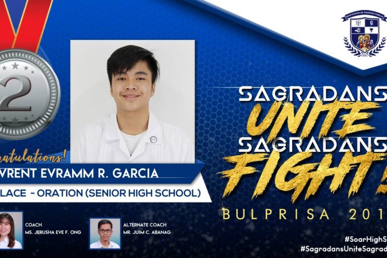 Garcia bags silver medal in Oration