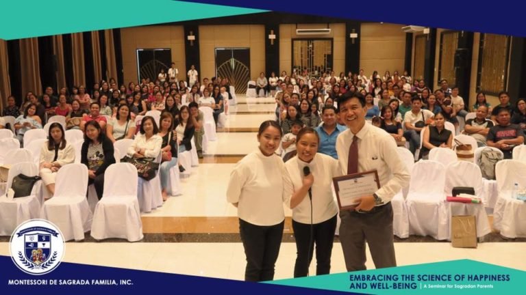 Sagradan parents learn about the secret to happiness | MDSF