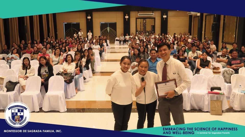 Sagradan parents learn about the secret to happiness | MDSF Sagradan parents learn about the secret to happiness | MDSF