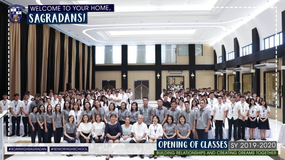 Sagradans unite to welcome another school year in MDSF