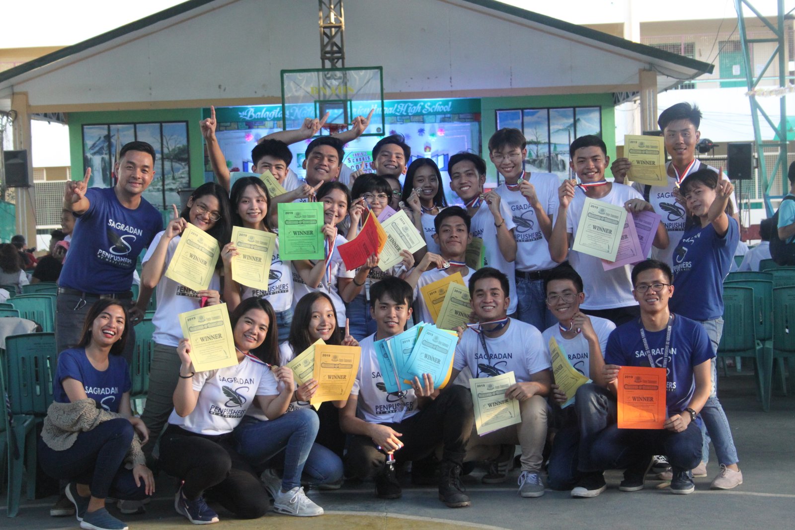 Sagradan Penpushers notch triumph in EDDIS Group Confab