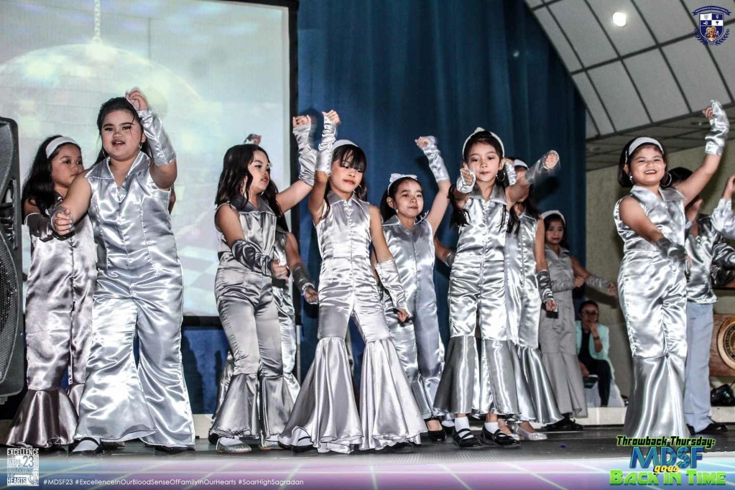 Lower Grade School Pupils Show Off Throwback Performances