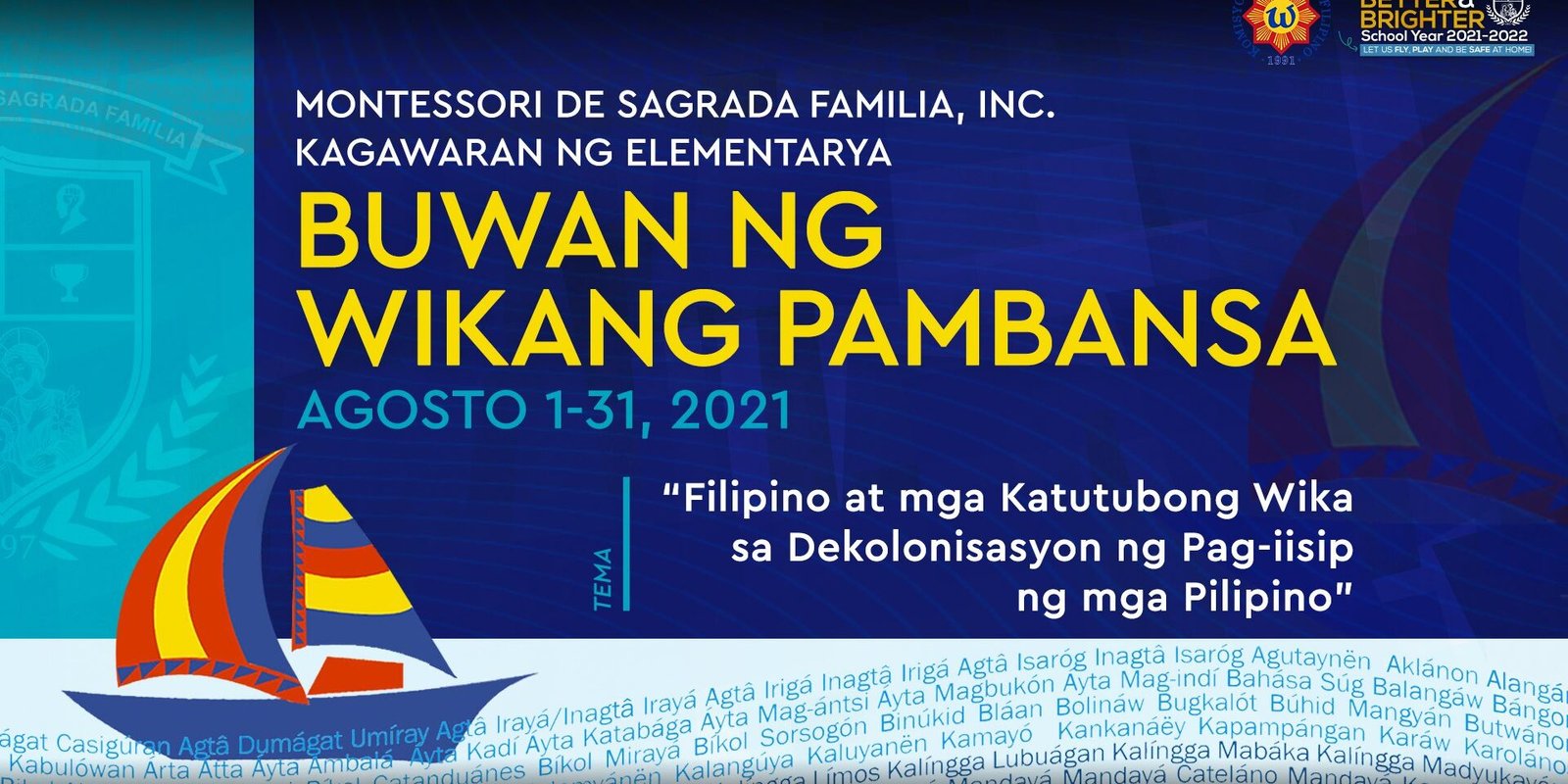 Ipagdiwang ang makulay na kontribusyon ng Filipino at mga wikang katutubo