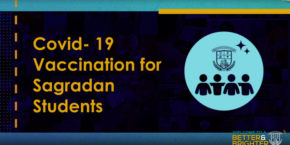 Vaccination of 12-17 y/o, ongoing; reopening of schools, possible next SY─Silamor