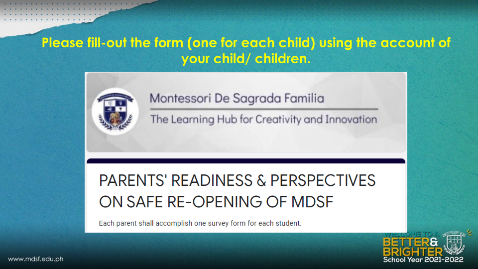 MDSF eyeing 4 possible learning modalities next SY