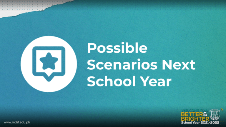 MDSF eyeing 4 possible learning modalities next SY