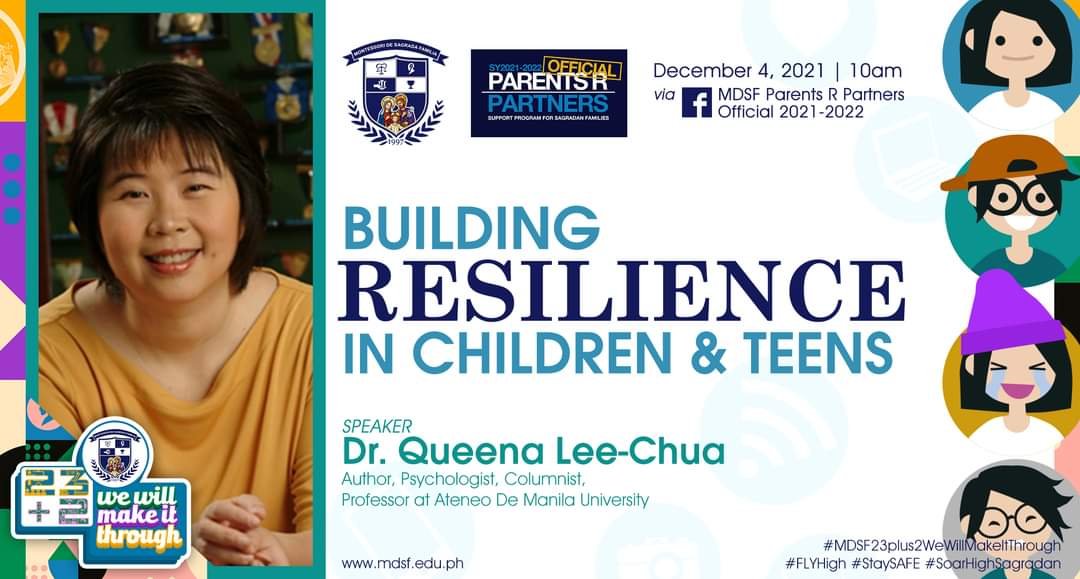 MDSF parents learn ways to build resilient kids this pandemic