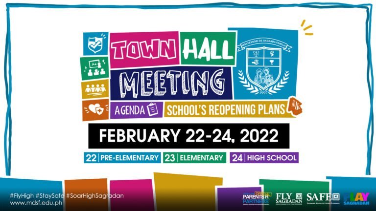 Reopening plans next SY discussed; Silamor addresses the Sagradan families through town hall meetings