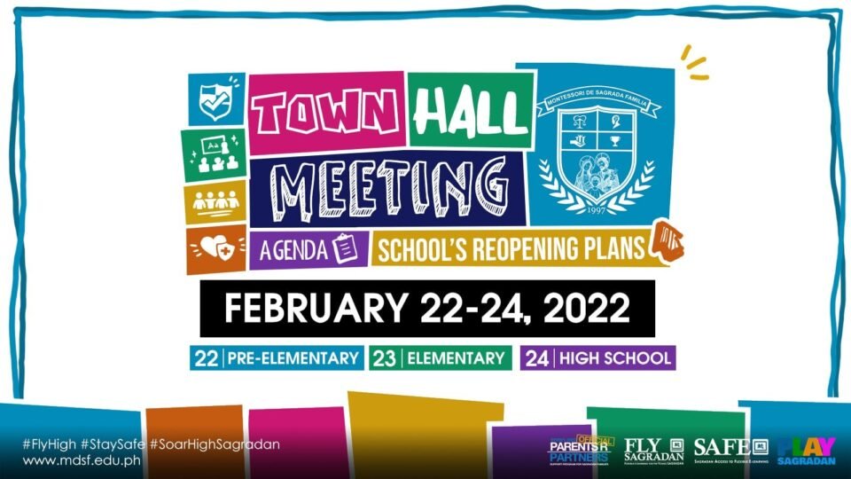 Reopening plans next SY discussed; Silamor addresses the Sagradan families through town hall meetings Reopening plans next SY discussed; Silamor addresses the Sagradan families through town hall meetings