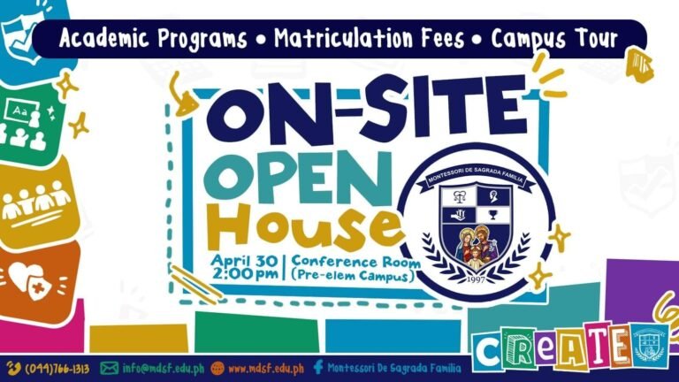 MDSF’s Open House back to face-to-face