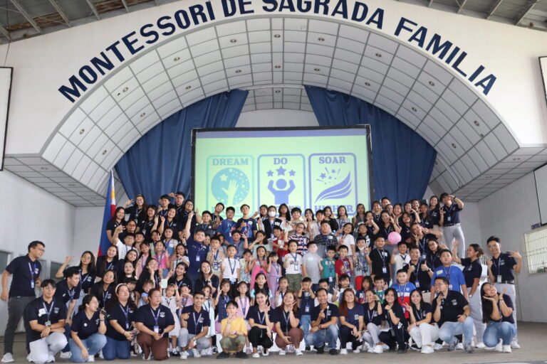 MDSF Elem greets New Sagradans with 'Pagbilang kong Tatlo, Sagradan na Ako' Welcoming Rites | Montessori De Sagrada Familia, Inc | Tangos, Baliwag, Bulacan