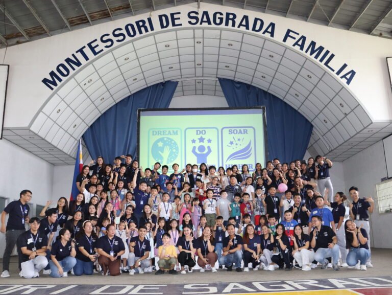 MDSF Elem greets New Sagradans with 'Pagbilang kong Tatlo, Sagradan na Ako' Welcoming Rites | Montessori De Sagrada Familia, Inc | Tangos, Baliwag, Bulacan