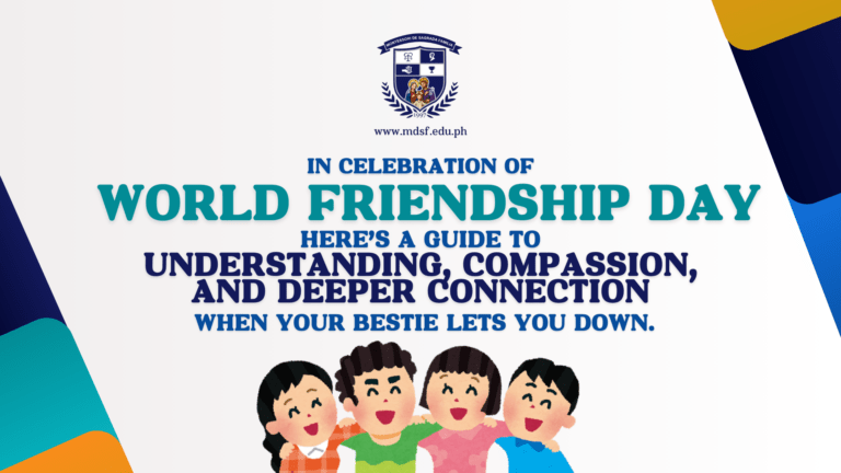 Hurt Feelings Don't Mean You Can't Be Friends Anymore -- How Asking Questions Can Fix Problems | Montessori De Sagrada Familia, Inc | Tangos, Baliwag, Bulacan