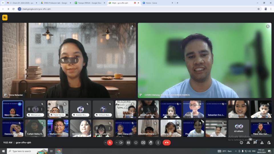 Grass Touched: CENRO Brings the Great Outdoors to Grade 3 Students with Virtual Seminar | Montessori De Sagrada Familia, Inc | Tangos, Baliwag, Bulacan Grass Touched: CENRO Brings the Great Outdoors to Grade 3 Students with Virtual Seminar | Montessori De Sagrada Familia, Inc | Tangos, Baliwag, Bulacan