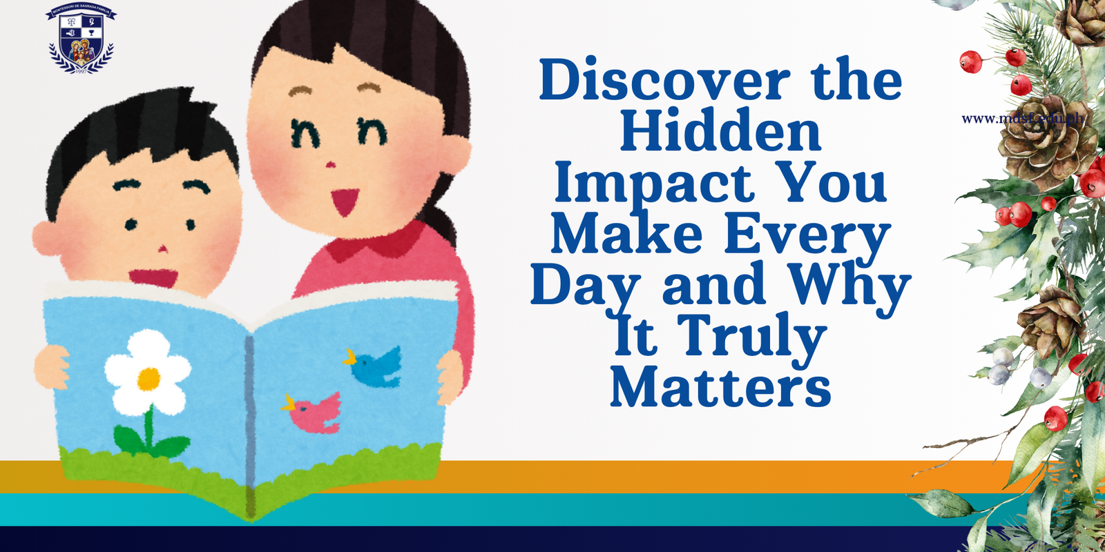 To all the teachers and parents who carry so much, this is a reminder that your efforts truly matter, in ways big and small. | Montessori De Sagrada Familia, Inc | Tangos, Baliwag, Bulacan