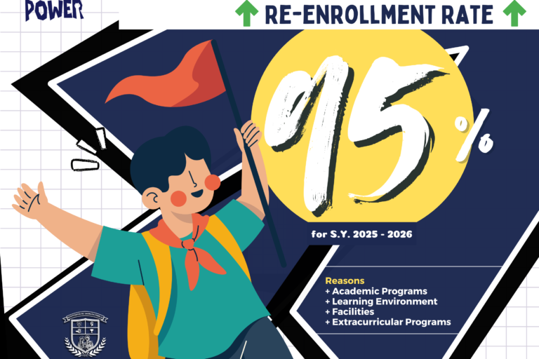Re-enrollment rate at MDSF grade school up at 95% — Survey | Montessori De Sagrada Familia, Inc | Tangos, Baliwag, Bulacan