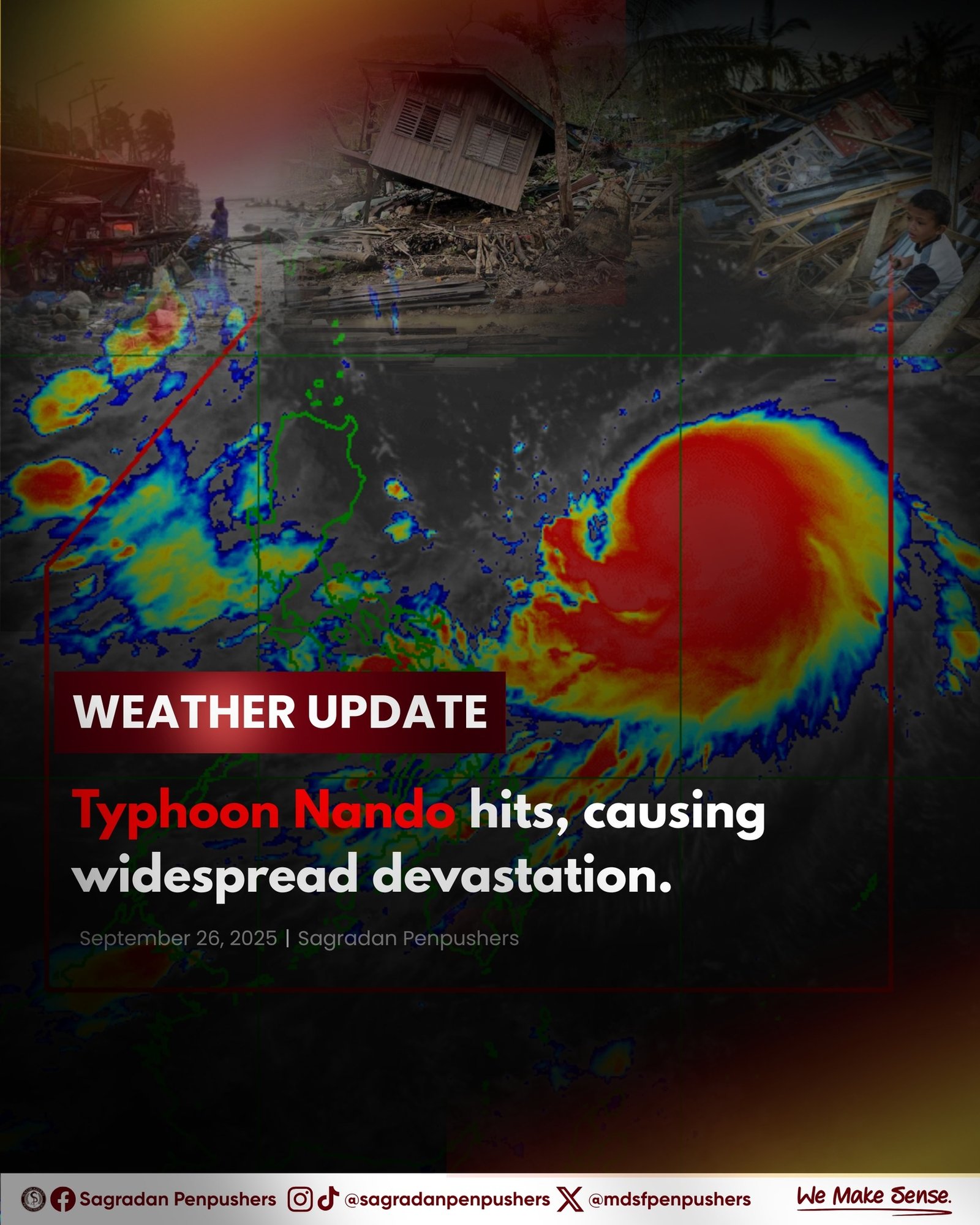 Typhoon Nando: A Test of Resilience | Montessori De Sagrada Familia, Inc | Tangos, Baliwag, Bulacan