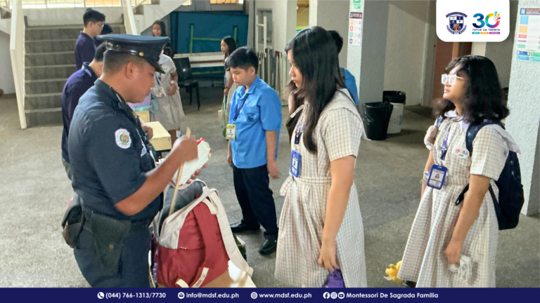 MDSF Strengthens Safety Measures Across the Campus | Montessori De Sagrada Familia, Inc | Tangos, Baliwag, Bulacan MDSF Strengthens Safety Measures Across the Campus | Montessori De Sagrada Familia, Inc | Tangos, Baliwag, Bulacan